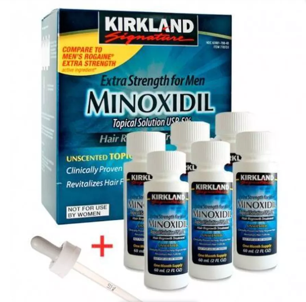 Minoxidil Kirkland 5% — средство для роста бороды и волос